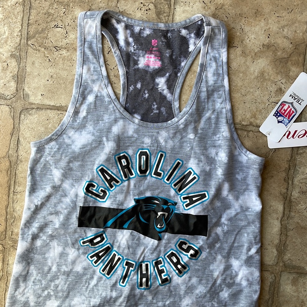 Carolina Panthers Racerback Tank Top